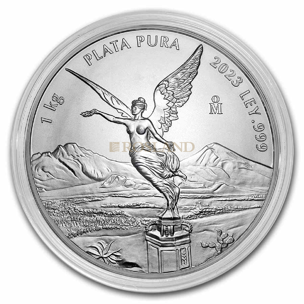 1 Kilogramm Silbermünze Mexican Libertad 2023