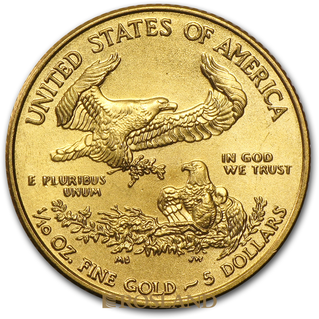 1/10 Unze Goldmünze American Eagle 2011