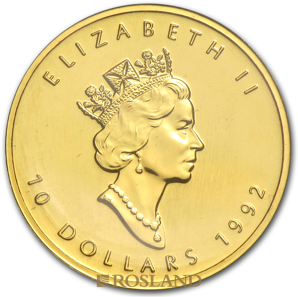 1/4 Unze Goldmünze Kanada Maple Leaf 1992