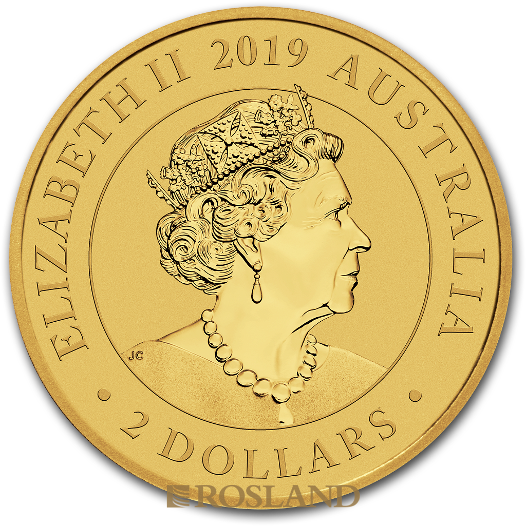 1/2 Gramm Goldmünze Australien Känguru 2019 (Blister, Zertifikat)