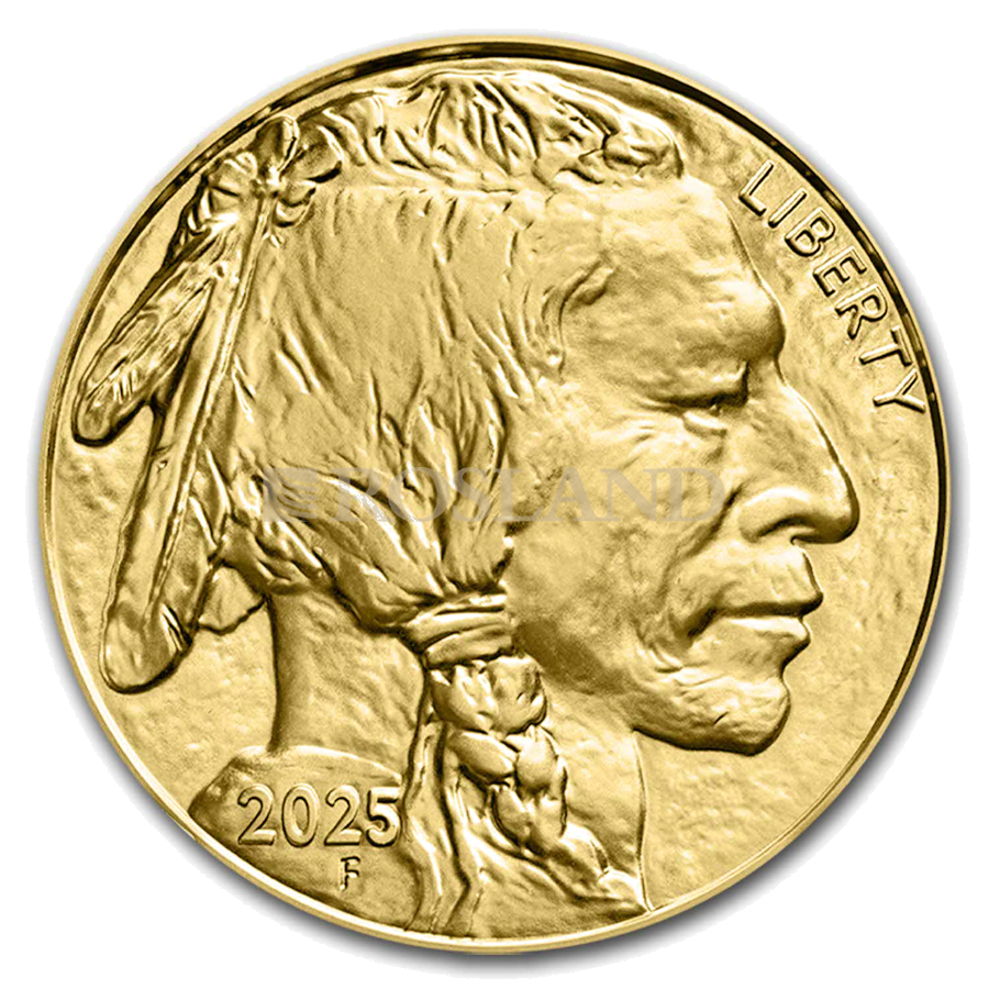 1 Unze Goldmünze American Buffalo 2025 PCGS MS-70 First Strike