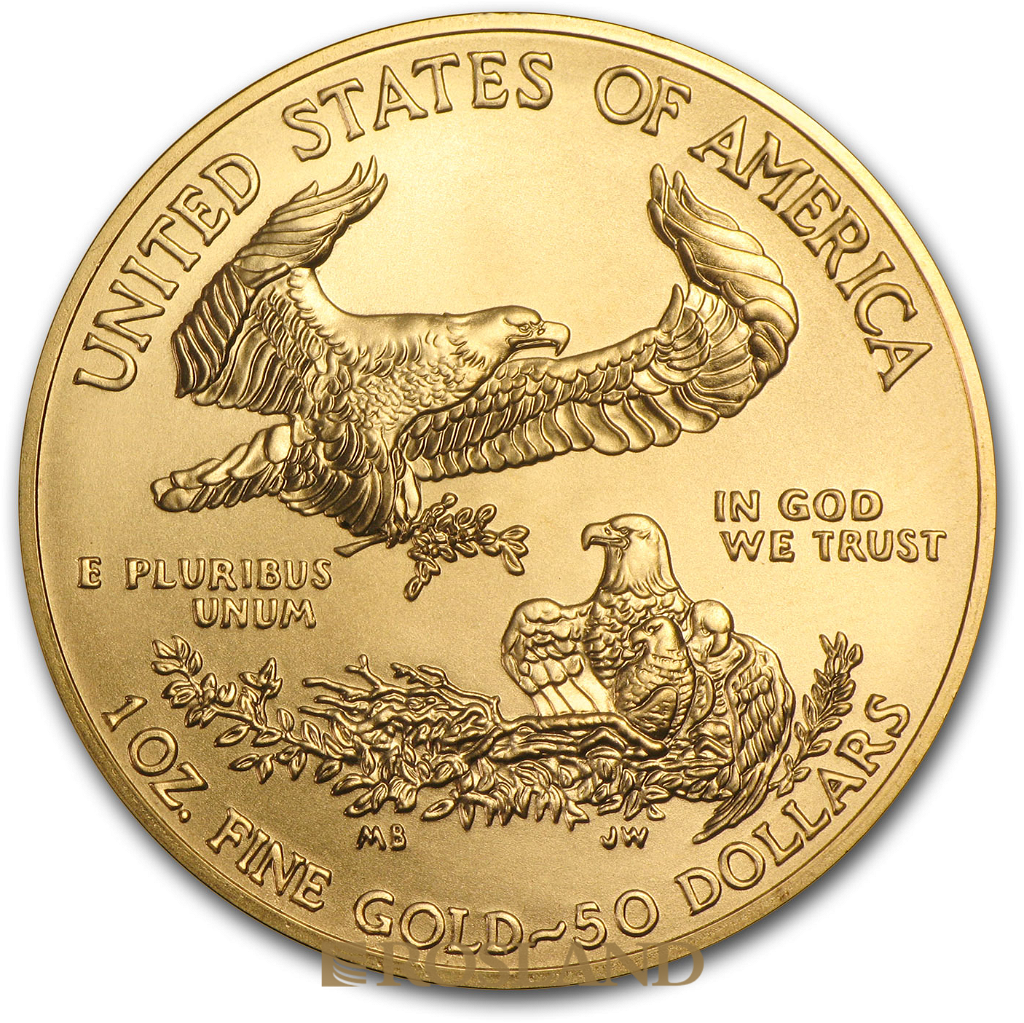 1 Unze Goldmünze American Eagle 2017
