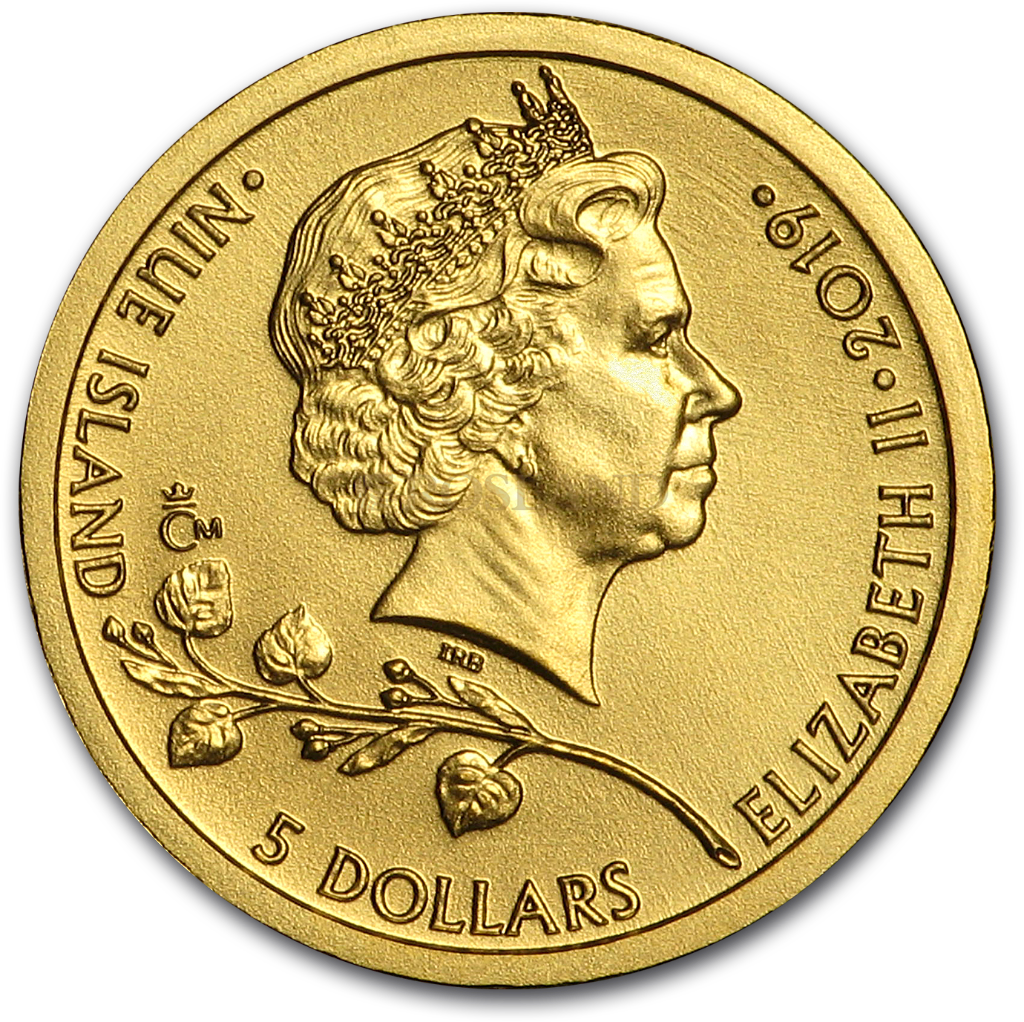 1,31 Unzen - 4 Goldmünzen Set Tschechischer Löwe 2019 (Box, Zertifikat)