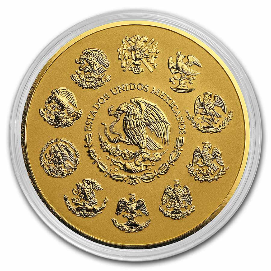 1 Unze Goldmünze Mexican Libertad 2021 Reverse Proof