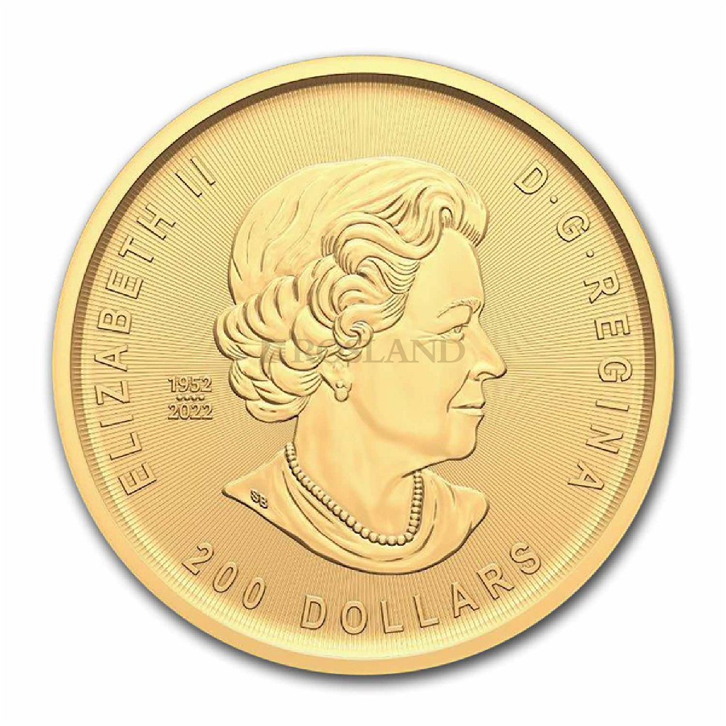 1 Unze Goldmünze Klondike Passage for Gold 2023 (.99999 Gold, Blister) 