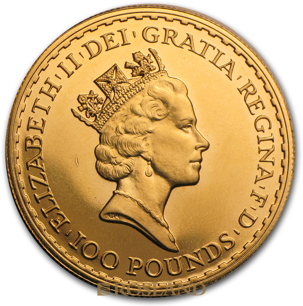 1 Unze Goldmünze Britannia 1996