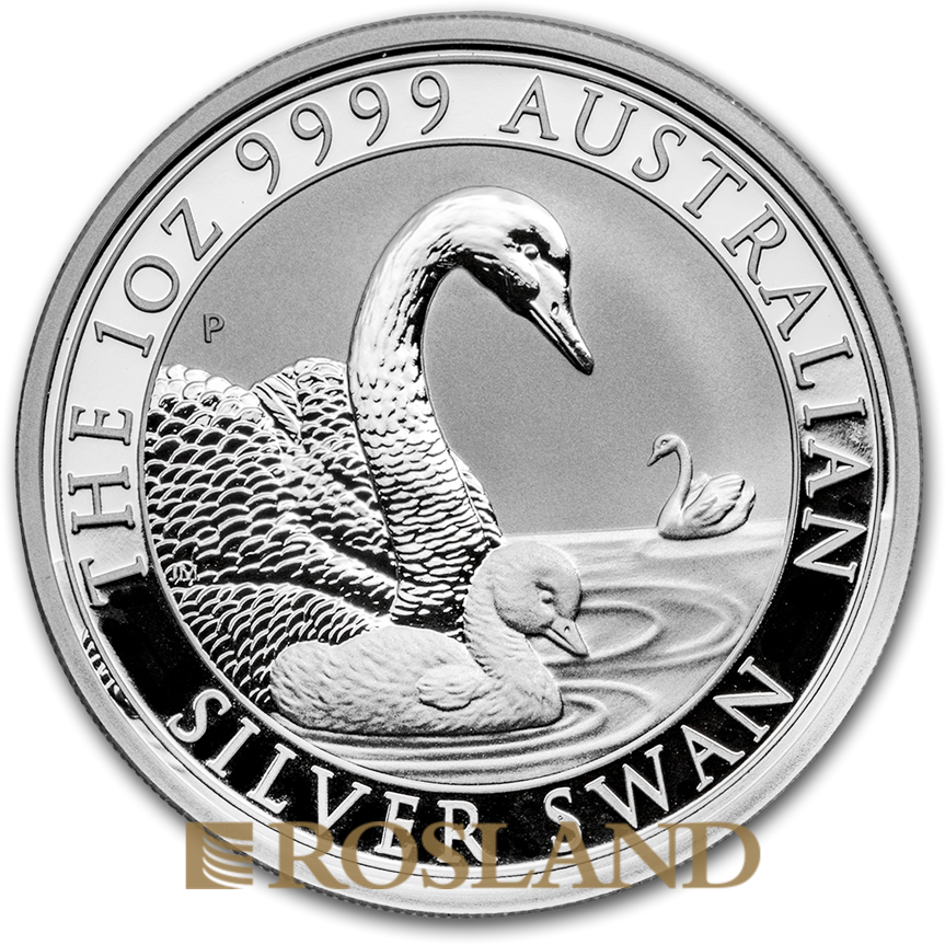 1 Unze Silbermünze Australien Schwan 2019 PCGS MS-70 (FD)