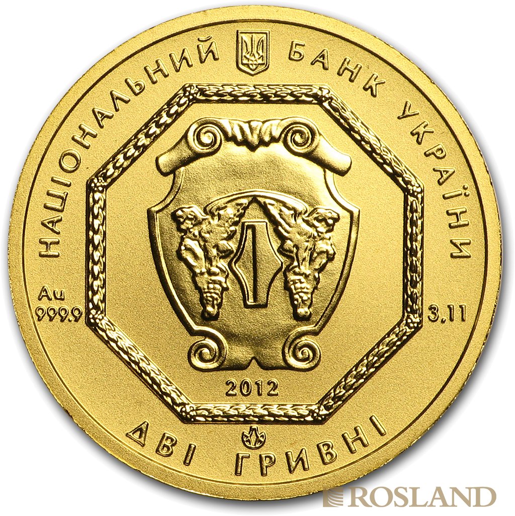 1/10 Unze Goldmünze Ukraine Erzengel Michael 2012