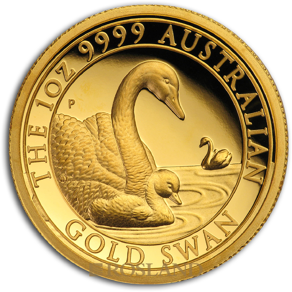 1 Unze Goldmünze Australien Schwan 2019 PP PCGS PR-70 (DCAM, HR, First Strike)