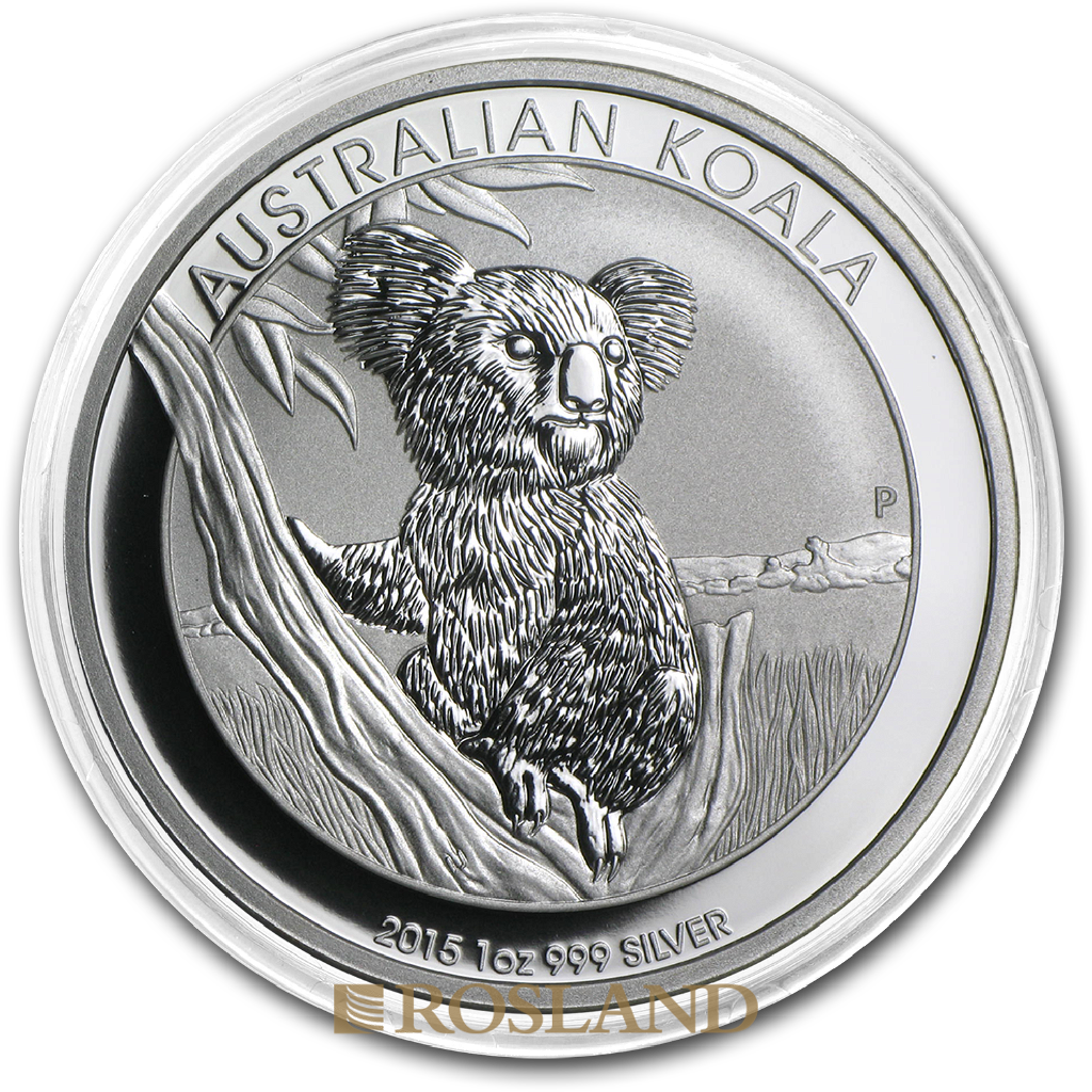 1 Unze Silbermünze Koala 2015