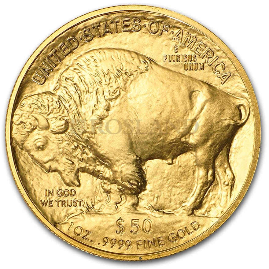 1 Unze Goldmünze American Buffalo 2019 PCGS MS-70 (FS)