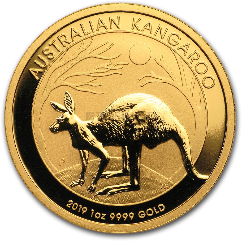 1 Unze Goldmünze Australien Känguru 2019 PCGS MS-70