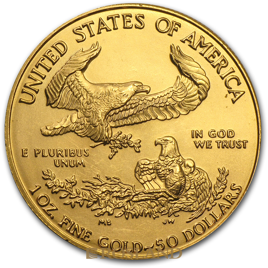 1 Unze Goldmünze American Eagle 1995