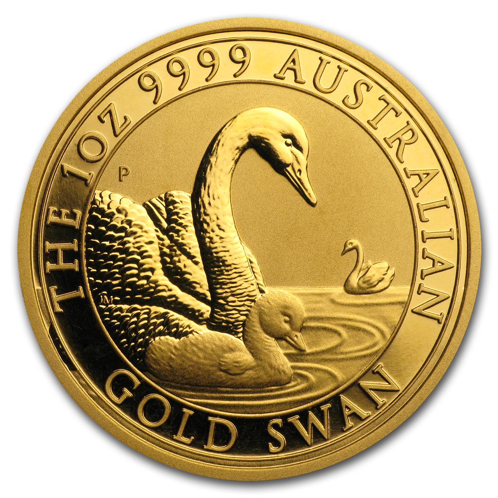 1 Unze Goldmünze Australien Schwan 2019 PCGS MS-70 (FD)