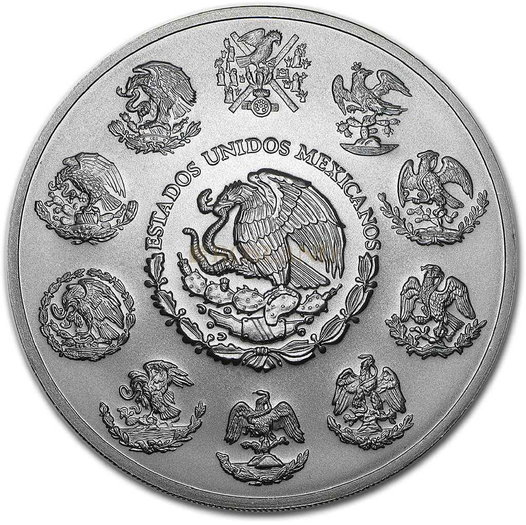 5 Unzen Silbermünze Mexican Libertad 2013