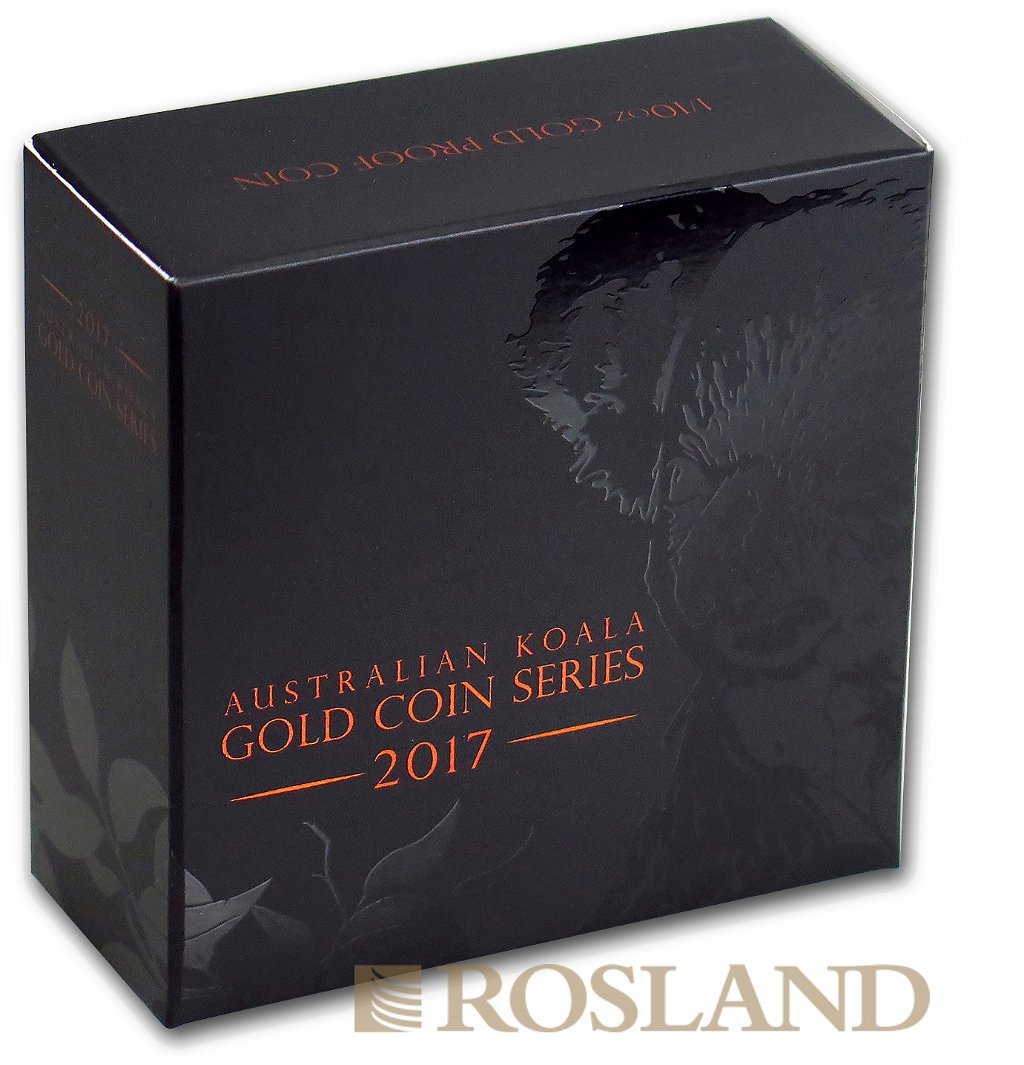 1/10 Unze Goldmünze Australien Koala 2017 PP (Box, Zertifikat)