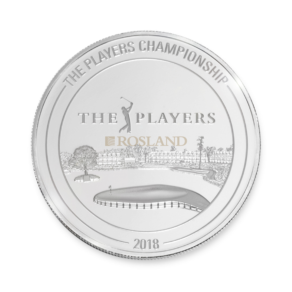 4 Unzen PGA TOUR® Set 2017 -2018 PP (Box, Zertifikat)
