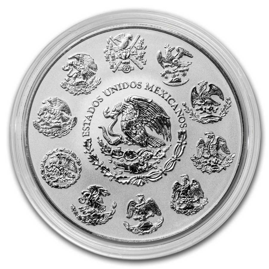 2 Unzen Silbermünze Mexican Libertad 2024 Reverse Proof 