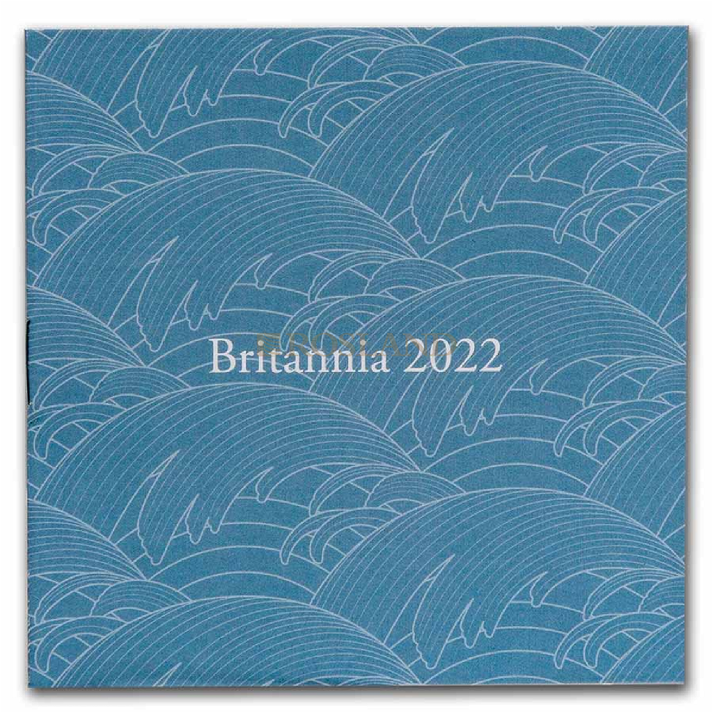 2 Unzen Goldmünze Britannia 2022 PP (Box, Zertifikat)