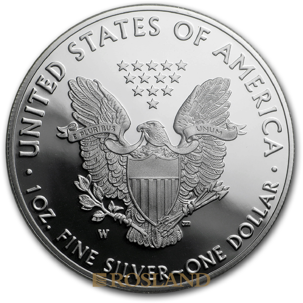 1 Unze Silbermünze American Eagle 2018 (W) PP PCGS PR-70 (FD, DCAM)
