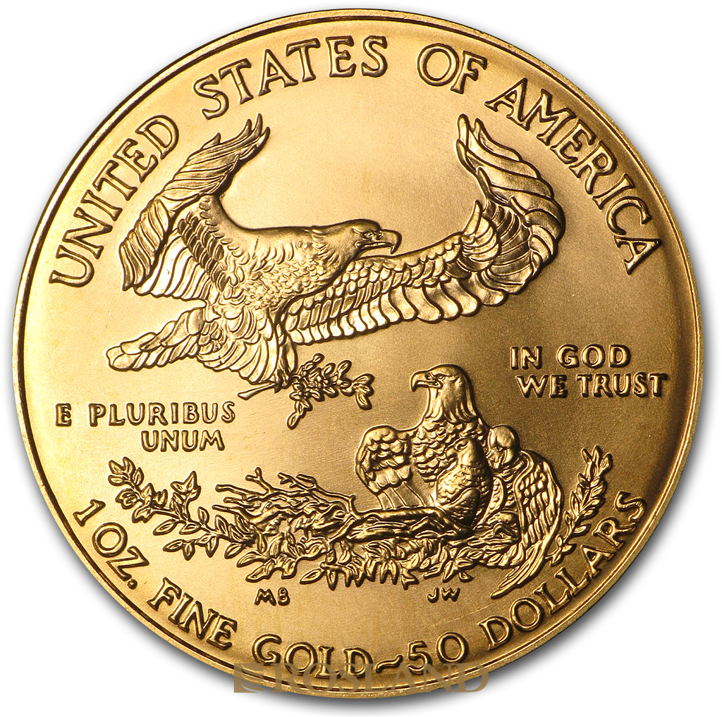 1 Unze Goldmünze American Eagle 2007