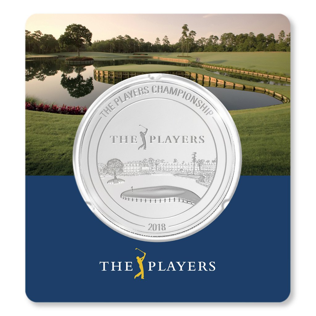 3 Unzen PGA TOUR® THE PLAYERS CHAMPIONSHIP 2018 Set PP (Box, Zertifikat)