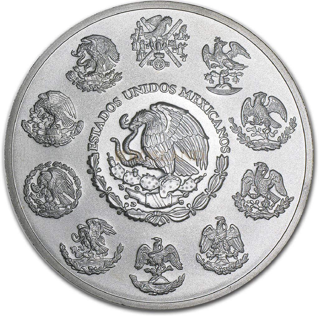 5 Unzen Silbermünze Mexican Libertad 2011