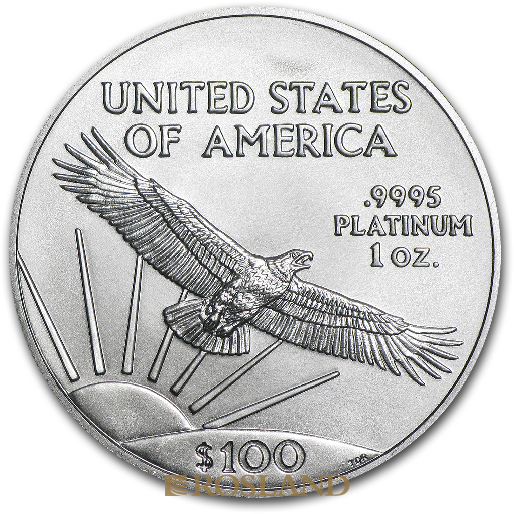 1 Unze Platinmünze American Eagle 2019