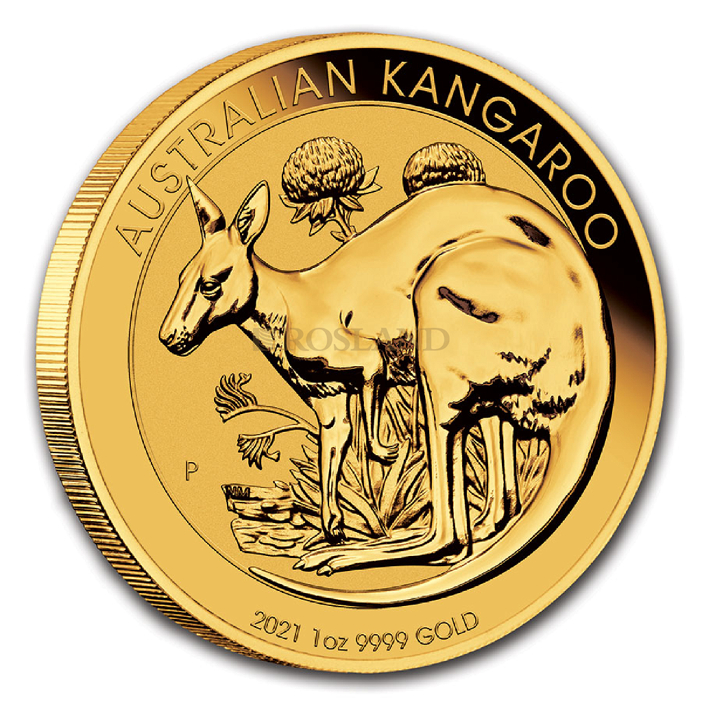 1/4 Unze Goldmünze Australien Känguru 2021