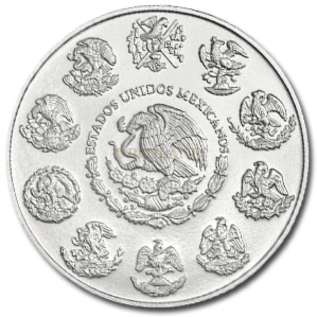 5 Unzen Silbermünze Mexican Libertad 2006