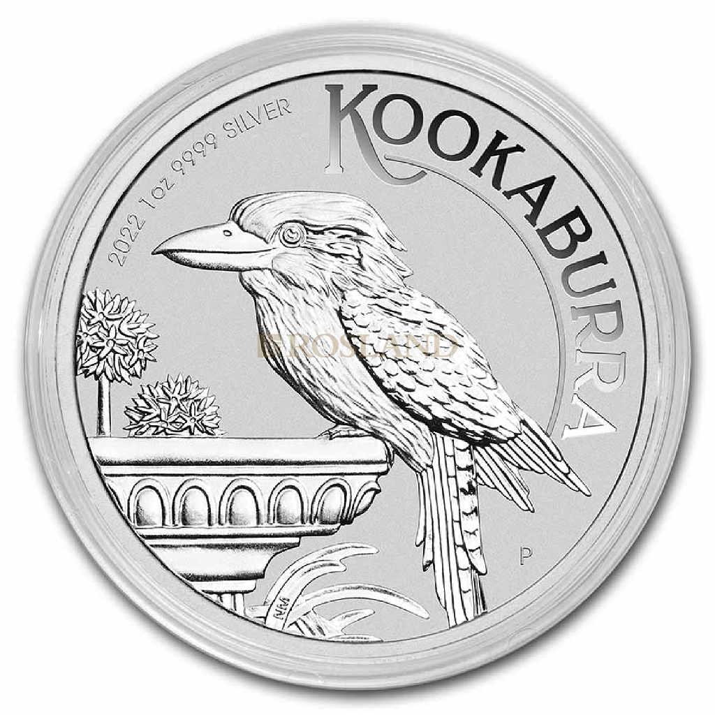 1 Unze Silbermünze Kookaburra 2022