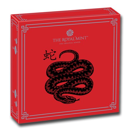 1 Unze Goldmünze Britannia 2025 Gold "Year of Snake" Proof (Box & COA)