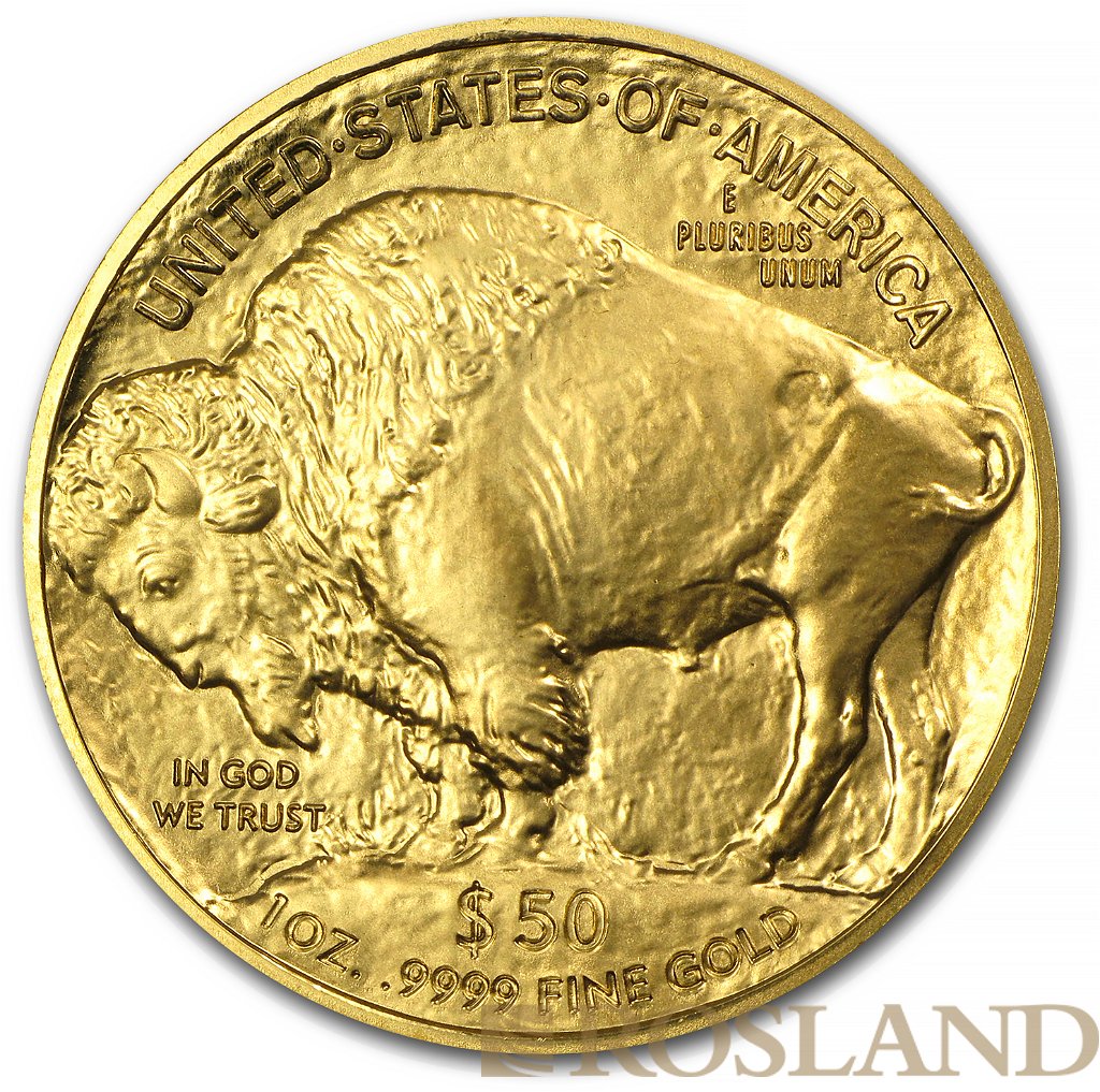 1 Unze Goldmünze American Buffalo 2010