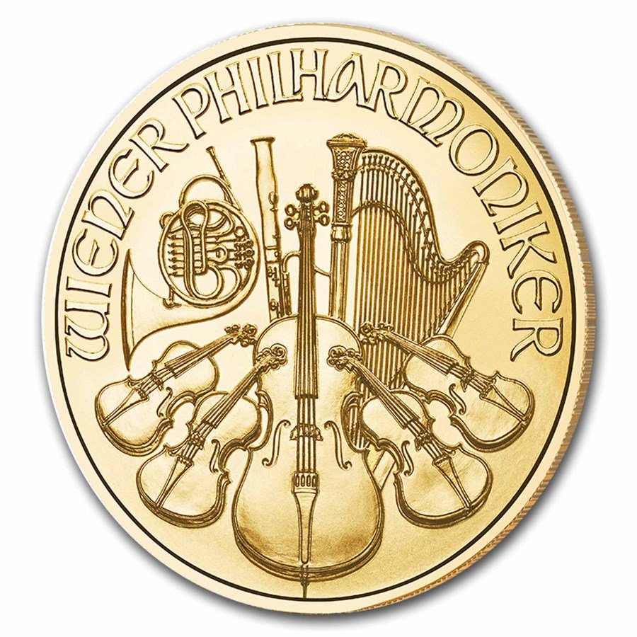1/2 Unze Goldmünze Wiener Philharmoniker 2024