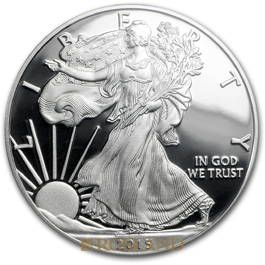 1 Unze Silbermünze American Eagle 2015 (W) PP PCGS PR-70 DCAM