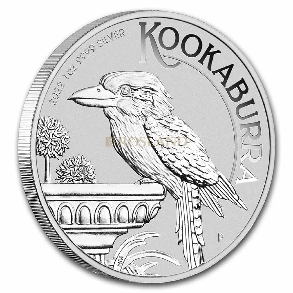 1 Unze Silbermünze Kookaburra 2022