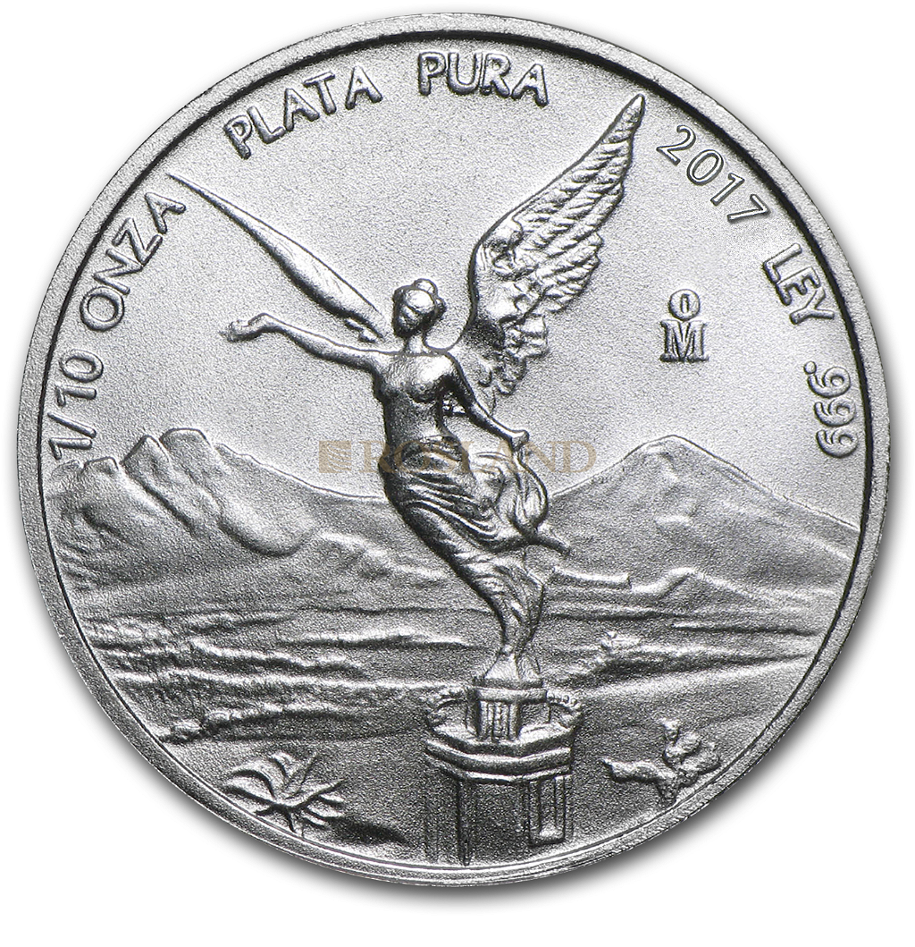 1/10 Unze Silbermünze Mexican Libertad 2017