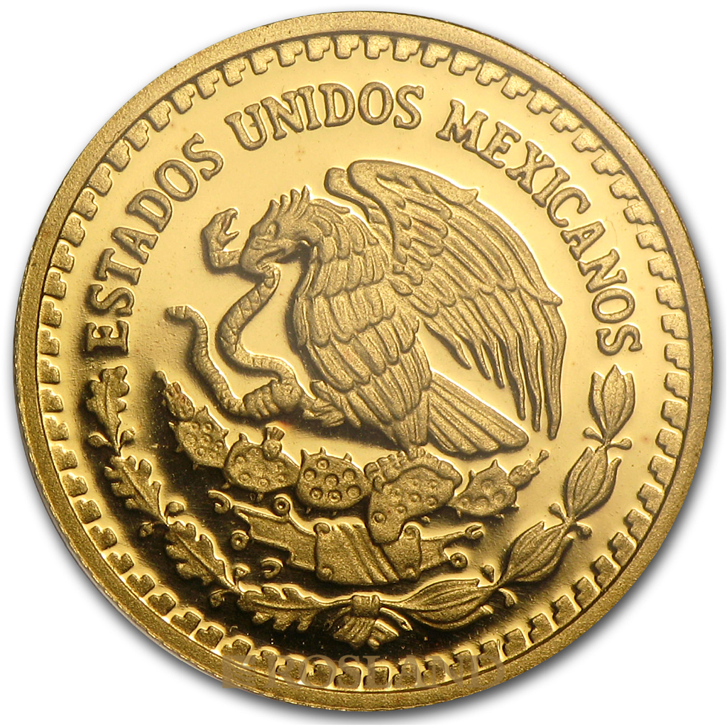 1/10 Unze Goldmünze Mexican Libertad 2008 PP 