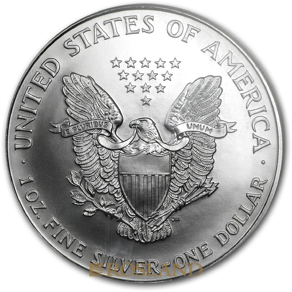1 Unze Silbermünze American Eagle 1995 NGC MS-70