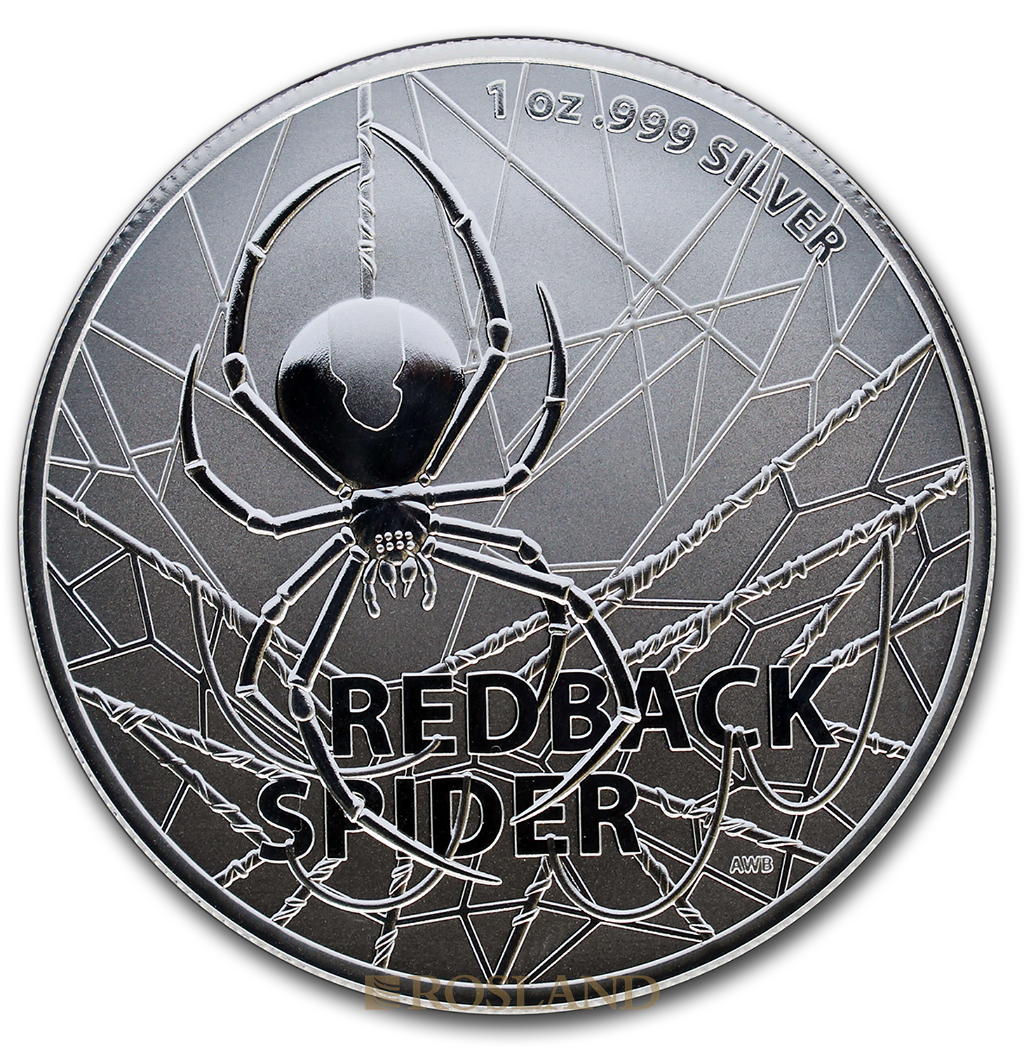 1 Unze Silbermünze RAM Redback Spider 2020