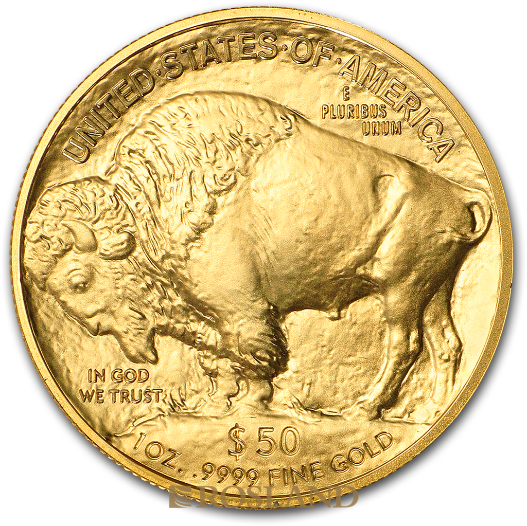 1 Unze Goldmünze American Buffalo 2019 PCGS MS-70 (First Day)