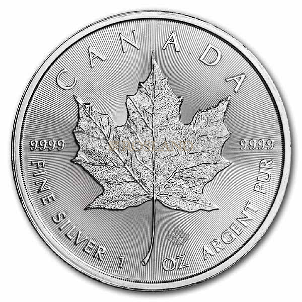 1 Unze Silbermünze Kanada Maple Leaf 2022