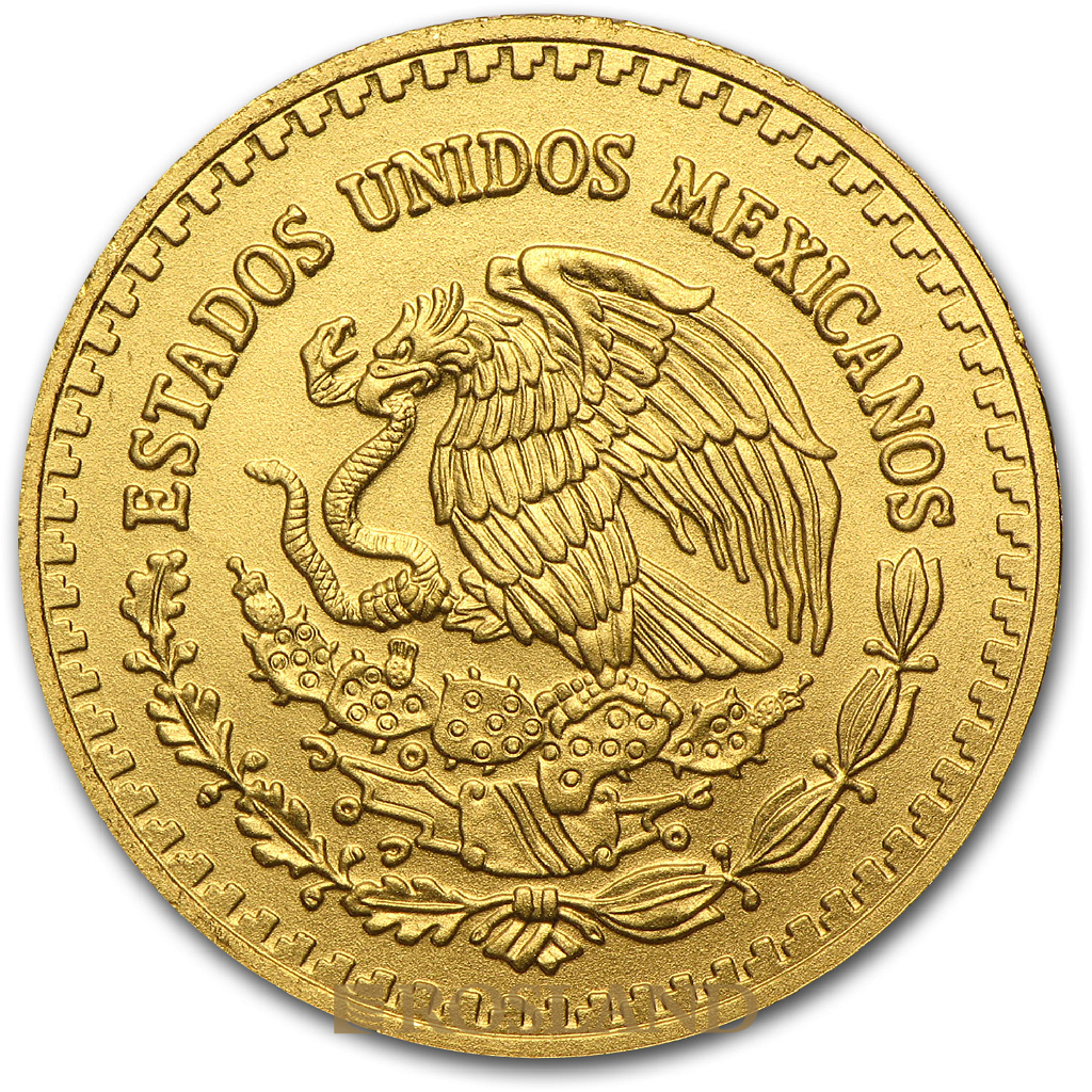 1/2 Unze Goldmünze Mexican Libertad 2016