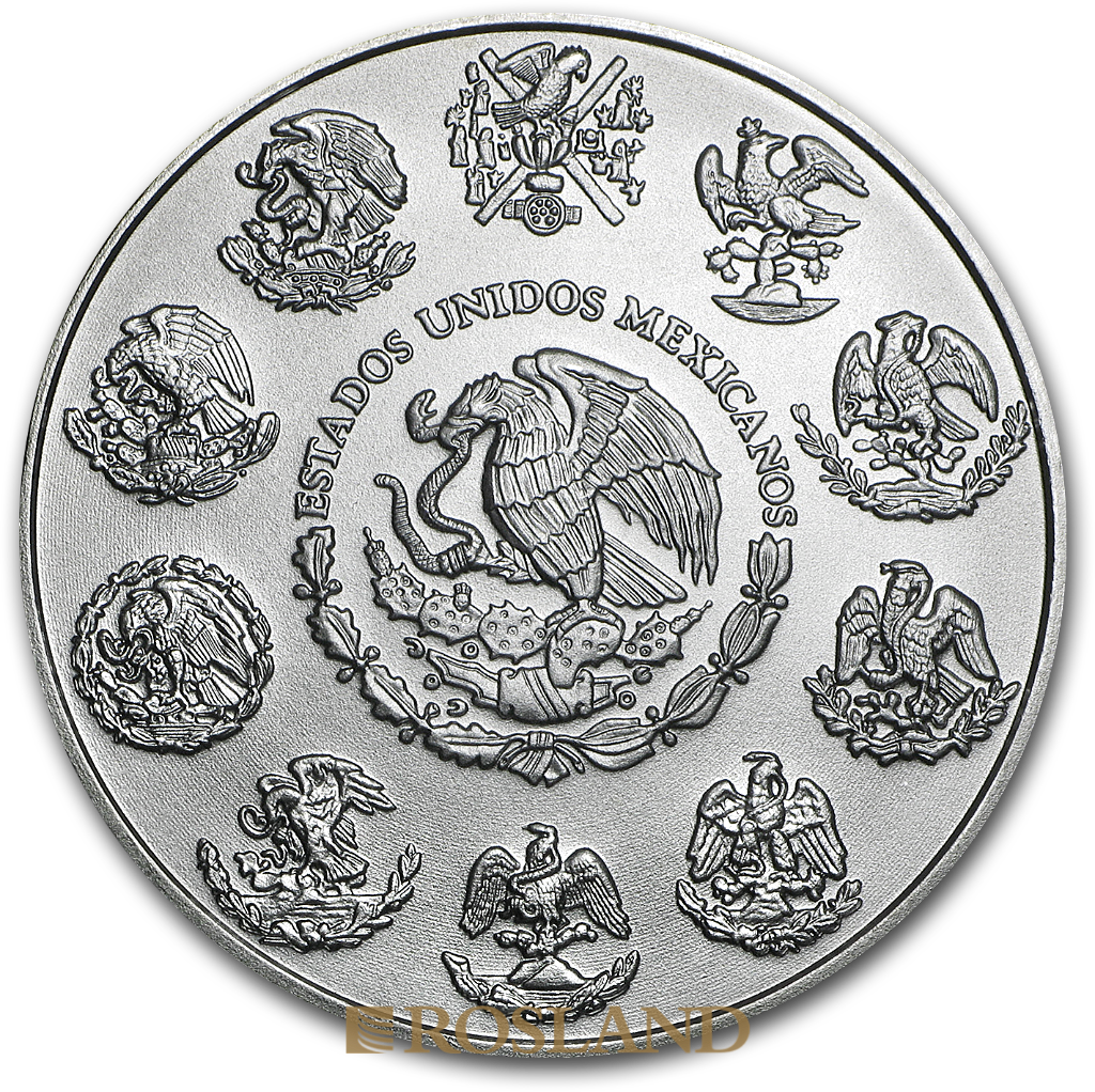 1 Unze Silbermünze Mexican Libertad 2017