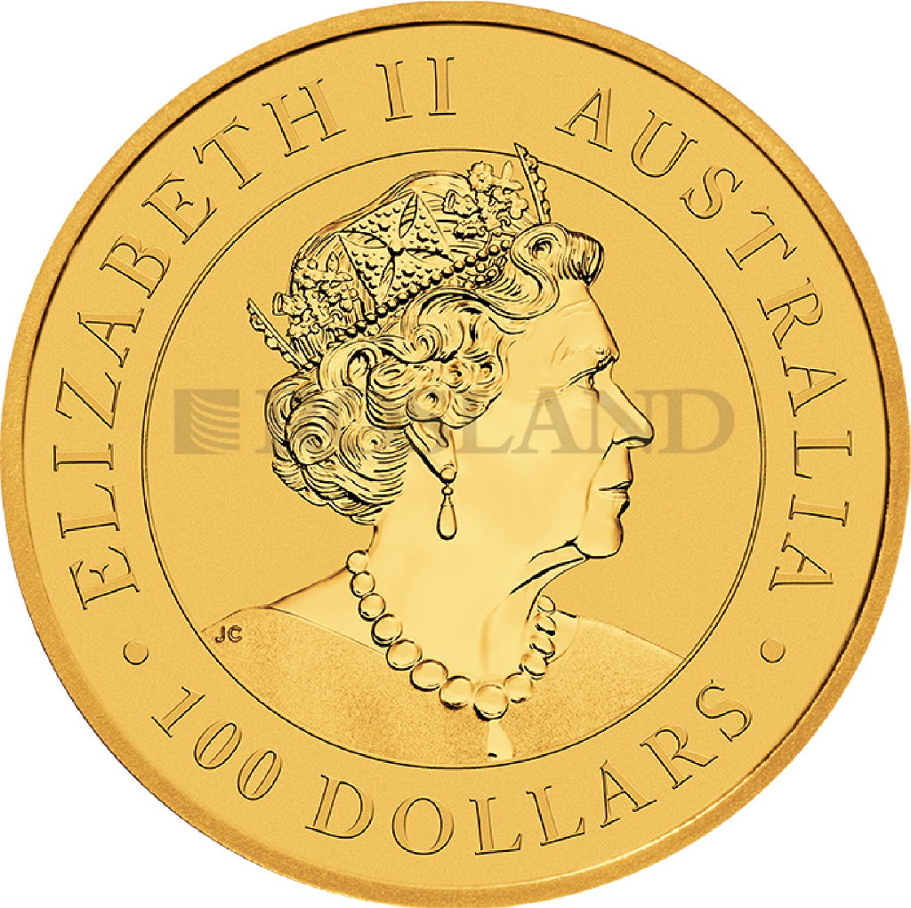1 Unze Goldmünze Australien Emu 2020
