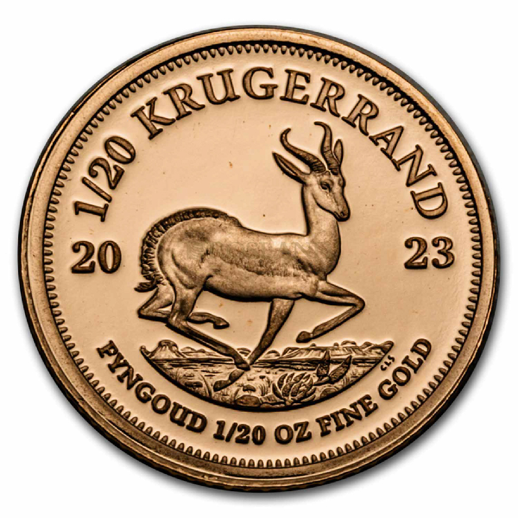 0,42 Unzen - 4 Goldmünzen Krügerrand Set 2023 PP (Box, Zertifikat)