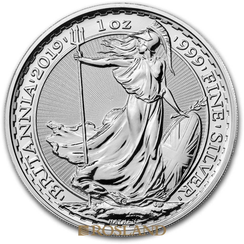 1 Unze Silbermünze Britannia 2019