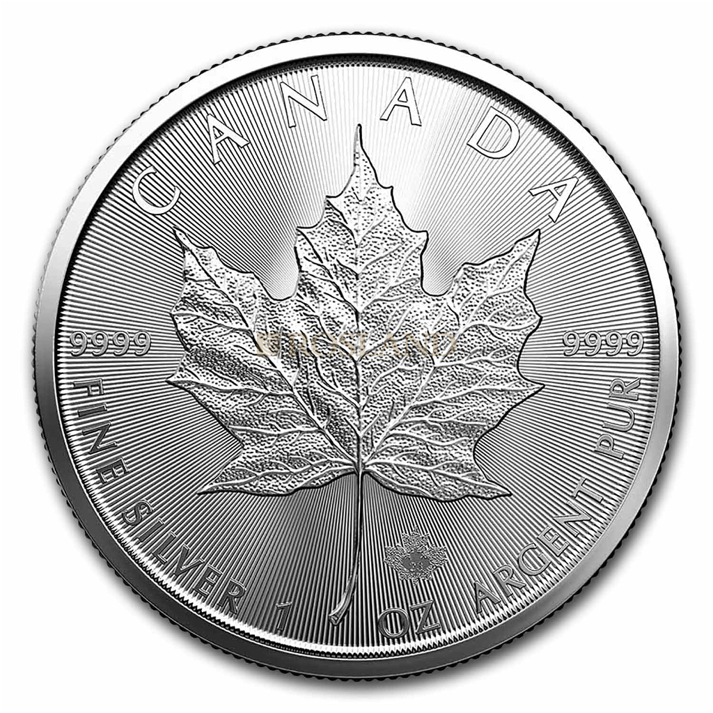 1 Unze Silbermünze Kanada Maple Leaf 2023