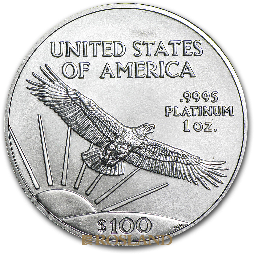 1 Unze Platinmünze American Eagle 2016