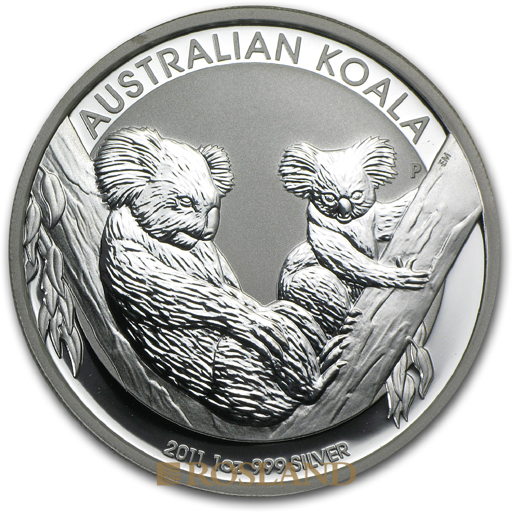 1 Unze Silbermünze Koala 2011